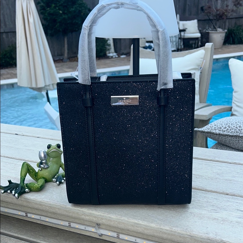Kate Spade NWT  New York Flash Glitter Satchel/ Crossbody